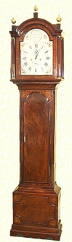Longcase Clock In Mahogany Case By A Barber, Bristol