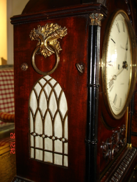 8 Day Striking Bracket Clock By Septimus Miles, London