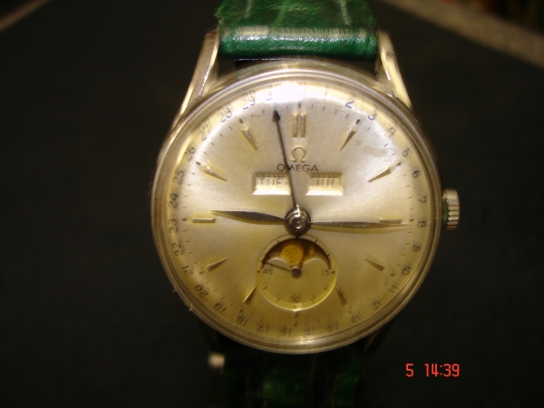 tri complex watch by omega