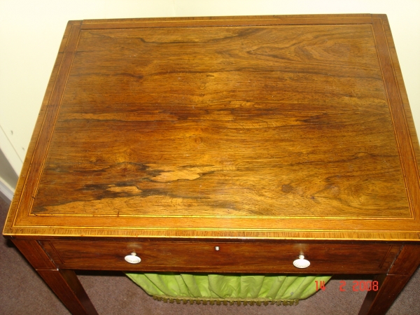 Rosewood work table writing desk 