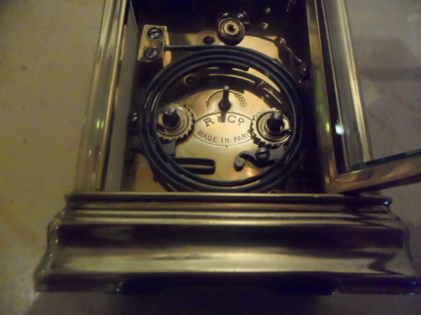 Very small carriage clock