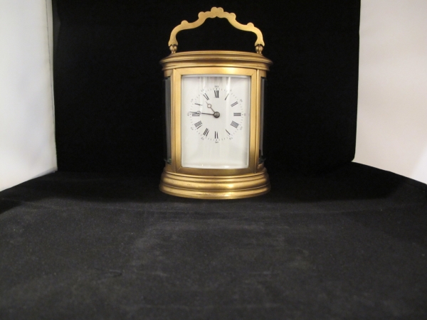 Fine Oval carriage clock