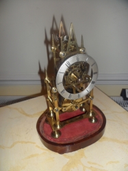Miniature skeleton clockSOLD