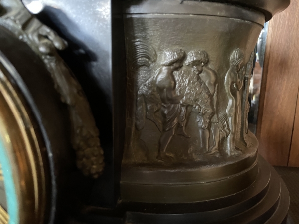 Bronze Waterloo clock
